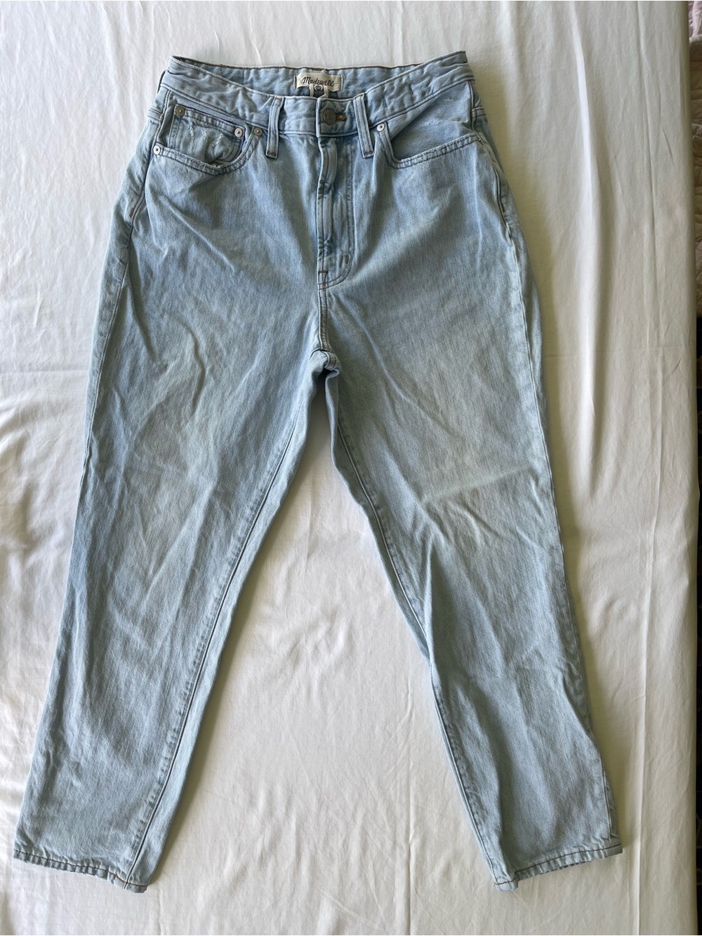 Madewell Light Wash Boyfriend Jeans